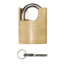 High Quality Brass Padlock W/Arc Shackle Protected 3 Brass Key (265BL)